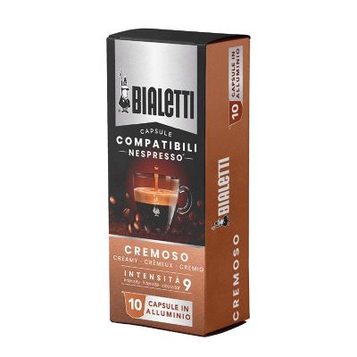 Bialetti Cremoso Nespresso Uyumlu Kapsül Kahve, 10 Adet - 1