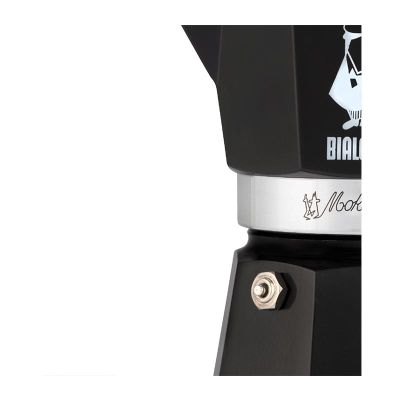 Bialetti Express Moka Pot, 3 чашки, черный - Bialetti