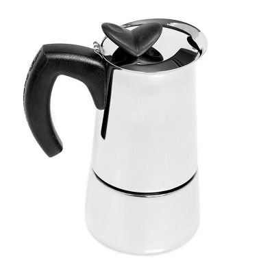 Bialetti Moka Pot Musa, Çelik, 6 Cup - 2