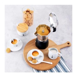 Bialetti إبريق موكا بريكا الجديد، 2 كوب - 3