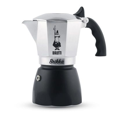 Bialetti New Brikka Moka Pot, 2 Cup - Bialetti