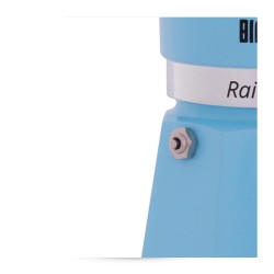 Bialetti Rainbow Moka Pot, 3 Cup, Blue - Bialetti (1)