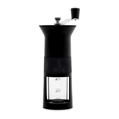 Bialetti Seramik Disk Değirmenli Kahve Öğütücü, Siyah - 1