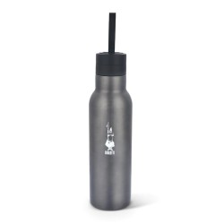 Bialetti To Go Çift Cidarlı Çelik Termos, 500 ml, Gri - 1