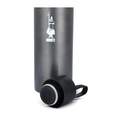 Bialetti To Go Çift Cidarlı Çelik Termos, 750 ml, Gri - 3