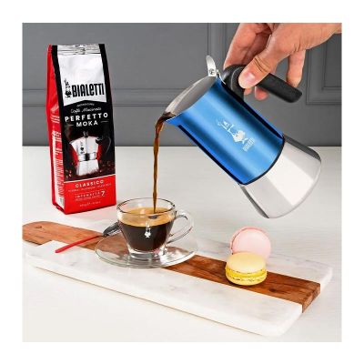 Bialetti Venüs Çelik Moka Pot, 2 Cup, Mavi - 2