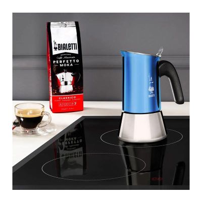 Bialetti Venüs Çelik Moka Pot, 2 Cup, Mavi - 3
