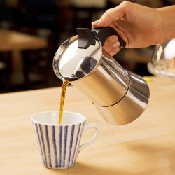 Bialetti إبريق موكا ستيل فينوس، 4 أكواب - 2