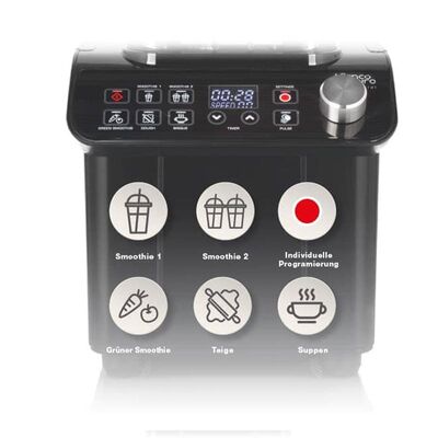 Bianco Di Puro Блендер Gusto Pro Bar, 2 л, 1200 Вт, черный - Bianco Di Puro