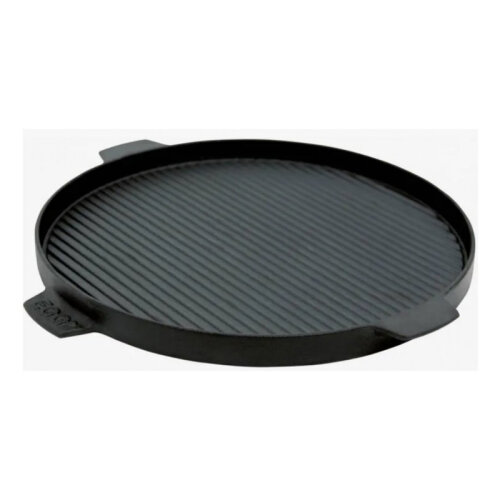 Big Green Egg لتر مقلاة بلانشا من الحديد الزهر، 36 سم - Big Green Egg