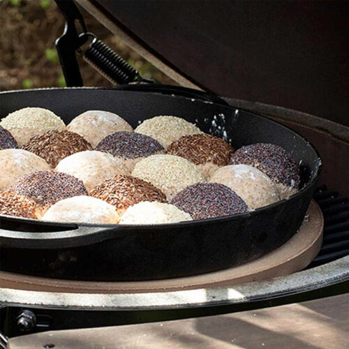 Big Green Egg L Düz Pişirme Taşı, 36 cm - 3