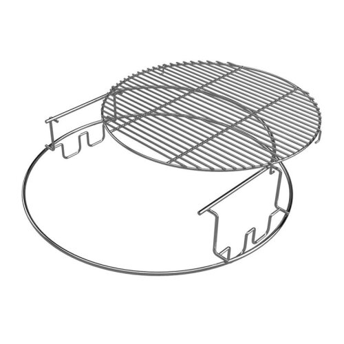 Big Green Egg L için EGGspander Çok Seviyeli Raf - 1