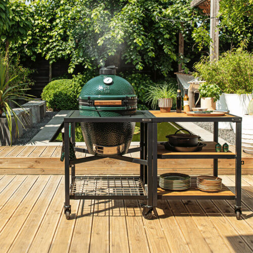 شواية شواء كبيرة Big Green Egg، فحم، فحم - 5