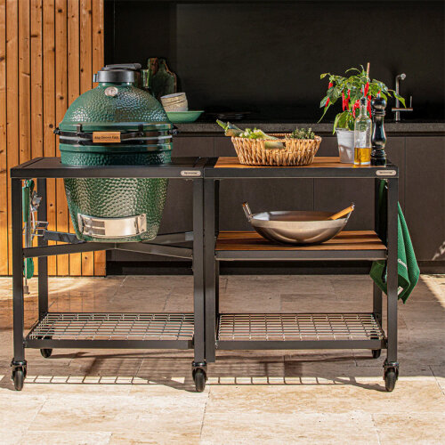 Big Green Egg Большой гриль для барбекю, древесный уголь - 6