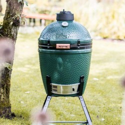 شواية شواء متوسطة الحجم Big Green Egg، فحم، فحم - 4