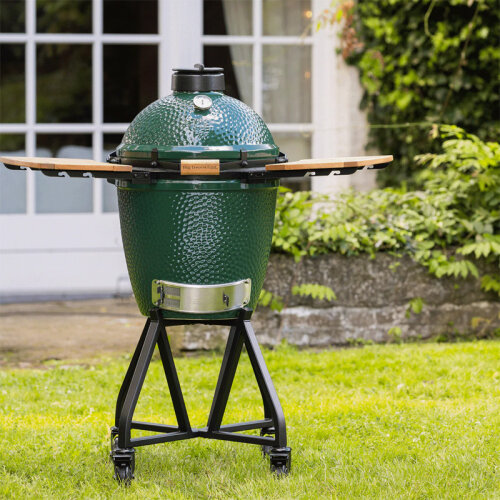 Big Green Egg Средний гриль для барбекю, древесный уголь - 6