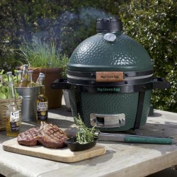 Big Green Egg شواية شواء مينيماكس، فحم، فحم - Big Green Egg (1)