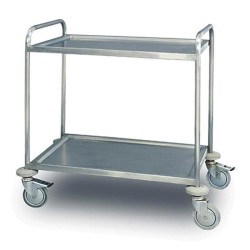 Bilge Inox Demonte 3 Katlı Servis Arabası - Bilge Inox