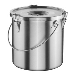 Bilge Inox حاوية حمل الطعام بمقبض معدني، 50 × 50 سم - Bilge Inox