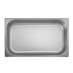 Bilge Inox GN 1/1-100 mm Stainless Steel Standard Gastronorm Bathtub - Bilge Inox