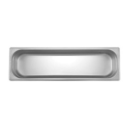 Bilge Inox GN 2/4-65 mm Stainless Steel Standard Gastronorm Bathtub - Bilge Inox