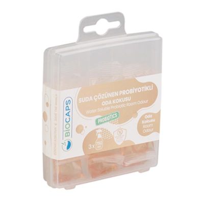 Biocaps AC 60 معطر هواء بروبيوتيك قابل للذوبان في الماء، 3 × 15 مل - Biocaps