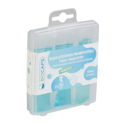 Biocaps GC 10 Suda Çözünen Probiyotikli Yüzey Temizleyici, 3x20 ml - 3