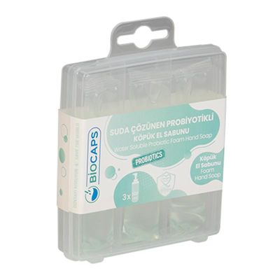 Biocaps PC 70 Suda Çözünen Probiyotik Köpük El Sabunu, 3x20 ml - 2