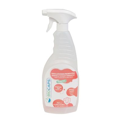 Biocaps SK 41 Suda Çözünen Probiyotikli Banyo ve Tuvalet Başlangıç Seti, 1 Trigerli Adet Şişe + 1x20 ml Kapsül - 1