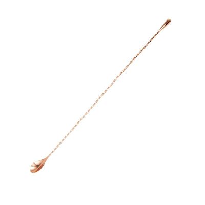 Biradlı BDR-684 Bar Kaşık, 50 cm, Bakır - 1
