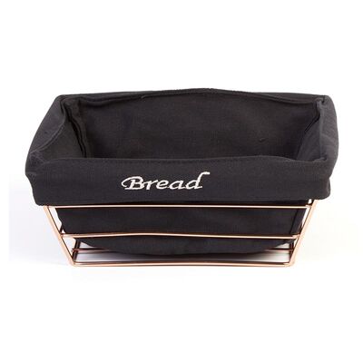 Biradlı HW-182B Dikdörtgen Bezli Ekmek Sepeti, 22x16 cm - Biradlı