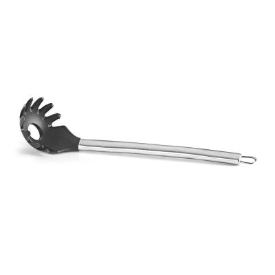 Biradlı BRD-0426-C Silikon Spagetti Kaşığı, 33 cm, Siyah - 1
