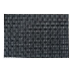 Biradlı BRD-044 خدمة أمريكية منقوشة PVC، 30 × 45 سم، أسود - Biradlı