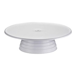Biradlı BRD-0571 Cake Plastering Stand, 33 cm, White - Biradlı