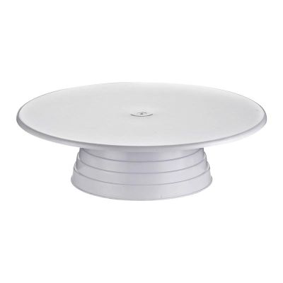 Biradlı BRD-0571 Pasta Sıvama Standı, 33 cm, Beyaz - 1