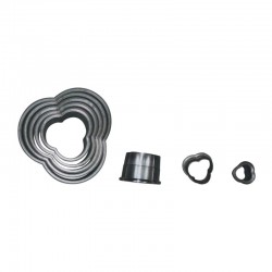 Biradlı BRD-1220 Поликарбонатная форма для клевера Валован - Biradlı