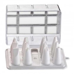 Biradlı BRD-1403 Plastic Lampholder Set, 12 pcs - Biradlı