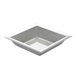 Biradlı BRD-200715 Melamine Salad and Fruit Presentation Bowl, 37.3x37.3x9 cm - Biradlı