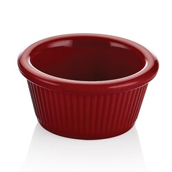 Biradlı BRD-2010 Melamine Sauce and Jam Holder, 3.5x7 cm, Red - Biradlı