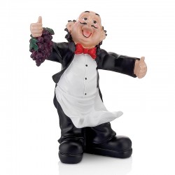 Biradlı BRD-2055 Decorative Chef Figure, 28 cm - Biradlı