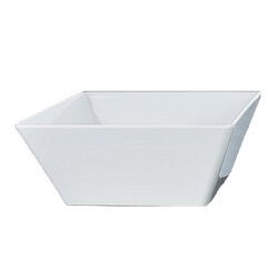 Biradlı BRD-206512 وعاء تقديم سلطة عميق من الميلامين، 30 × 30 × 11.5 سم - Biradlı