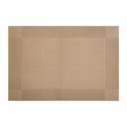 Biradlı BRD-2066 Rectangular PVC American Service, 30x45 cm, Brown - Biradlı
