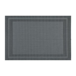 Biradlı BRD-2068 PVC Amerikan Servis, 30x45 cm, Siyah - Biradlı