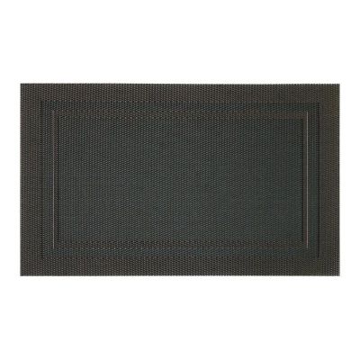 Biradlı BRD-2069 PVC Amerikan Servis, 30x45 cm, Siyah - 1