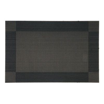 Biradlı BRD-2070 PVC Amerikan Servis, 30x45 cm, Siyah - 1