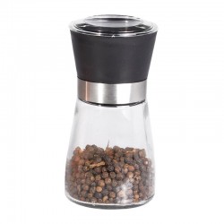 Biradlı BRD-236 Glass Salt and Pepper Grinder, Plastic Head, 13 cm - 1