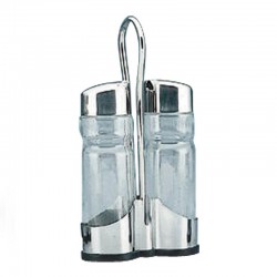 Biradlı BRD-3037 حامل زيت وخل مع حامل سلكي، 2 قطعة، 150 سم مكعب - Biradlı