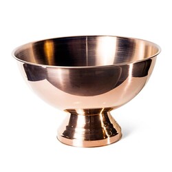 Biradlı BRD-3072 Steel Punch Bowl, 18/10 Cr-Ni, 39x25 cm, Copper - Biradlı