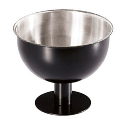 Biradlı BRD-3073 Punch Bowl, 16x18 cm, Black - Biradlı
