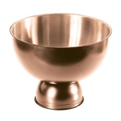 Biradlı BRD-3076 Steel Puch Bowl, 28x24 cm, Copper - Biradlı